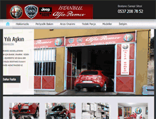 Tablet Screenshot of istanbulalfa.com